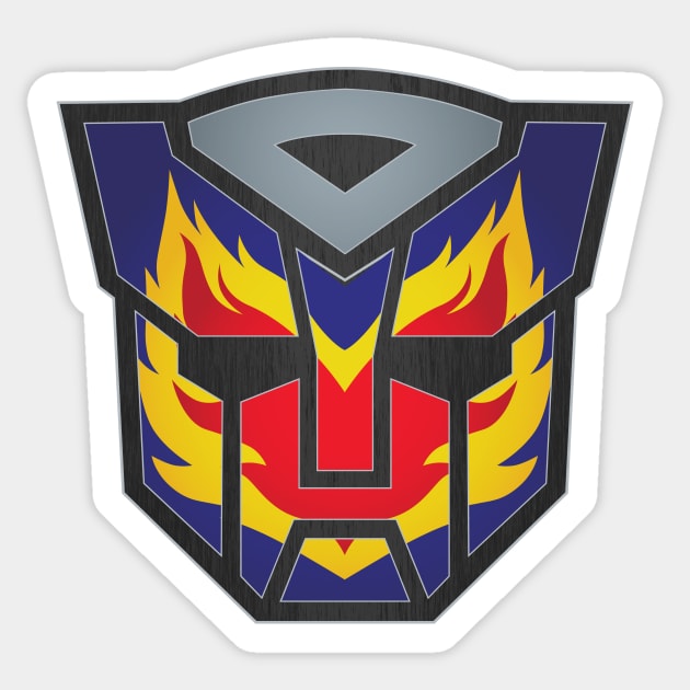 Transformer logo sticker deals